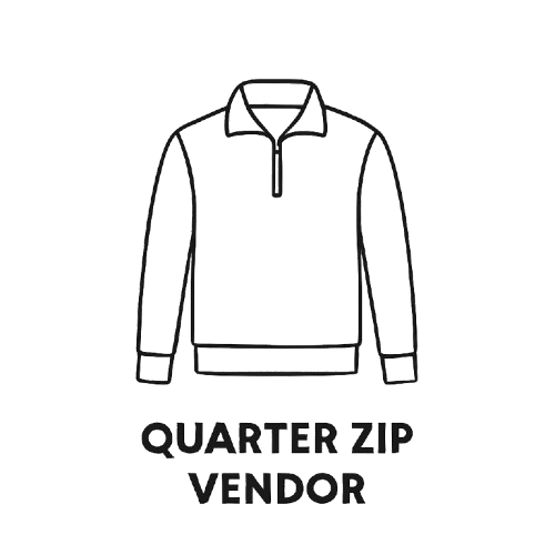 Quarter Zip Vendors
